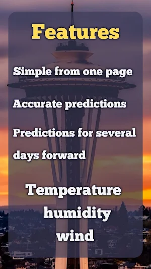 Seattle weather Screenshot 3