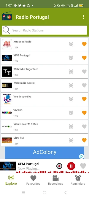 Radio Portugal : Play Music FM Screenshot 1