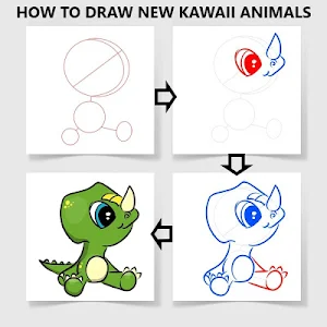 How To Draw New Kawaii Animals Screenshot 0