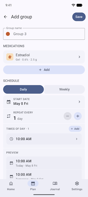 Featherline: HRT Tracker Screenshot 3