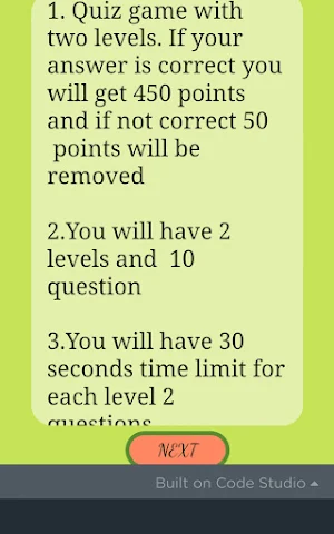 Biology Quiz Screenshot 2