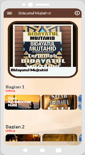 Kitab Bidayatul Mujtahid Screenshot 1