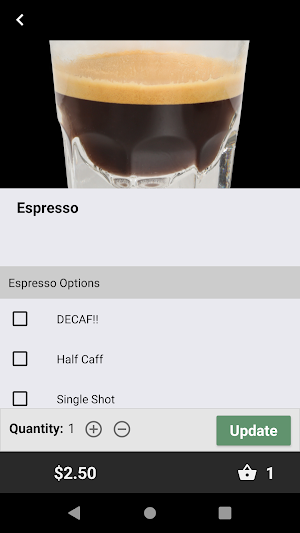 Grateful Roast Coffee Screenshot 3