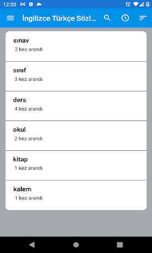 İngilizce Türkçe Sözlük Screenshot 0