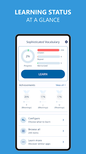 Learn Sophisticated Vocabulary Screenshot 0