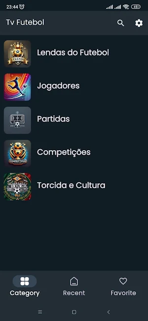 TV Futebol - Brasil ao vivo Screenshot 3