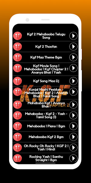KGF Chapter 2 Movie Ringtones Screenshot 3