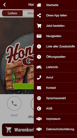 Honnefer Grill Screenshot 2