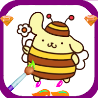 Pompompurin  : Coloring Book