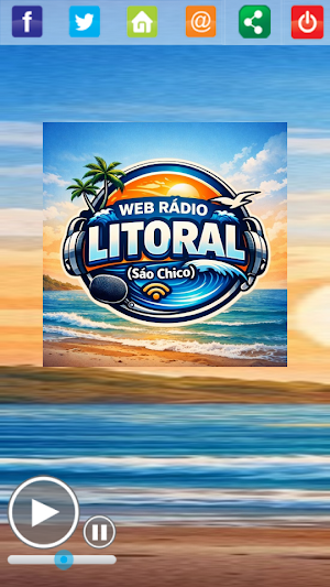 Web Rádio Litoral São Chico Screenshot 3