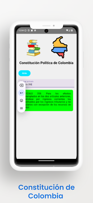Constitución de Colombia Screenshot 0