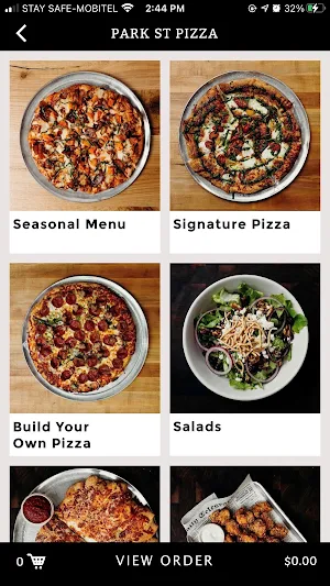Park Street Pizza Screenshot 2