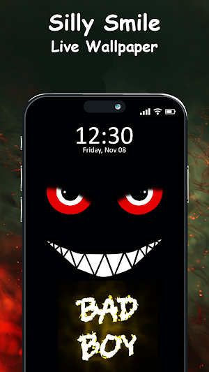 Silly Smile Live Wallpaper 4K Screenshot 0