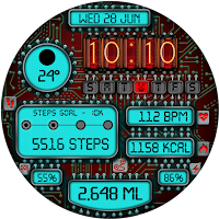 Digital GAS NIXIE Watchface