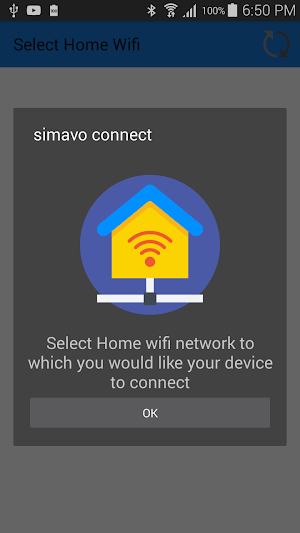 Simavo Connect Screenshot 0
