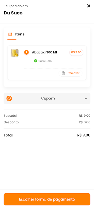 Clube Food Screenshot 3