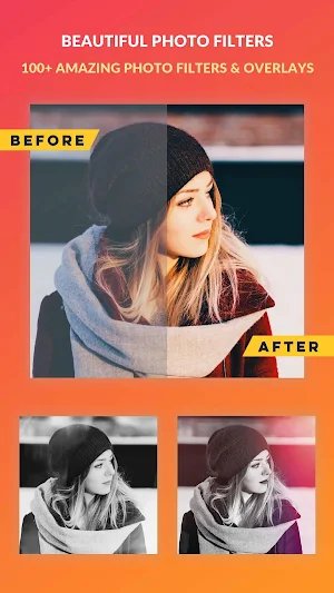Text & sticker on photo editor Screenshot 1