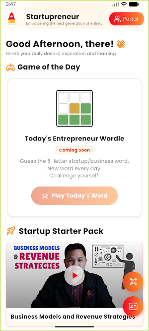 Startupreneur Screenshot 0