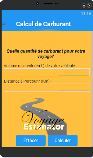 Voyage Estimator Screenshot 2