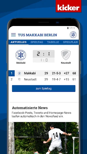 TuS Makkabi Berlin Screenshot 2