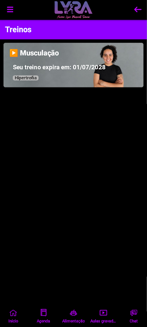 Lyra Personal Trainer Screenshot 2