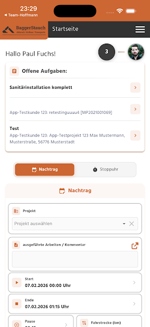 BaggerStauch Screenshot 2