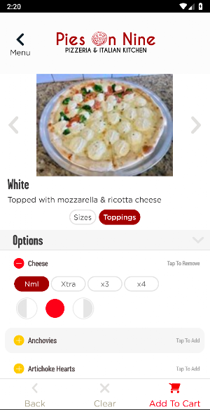 Pies on Nine Screenshot 1