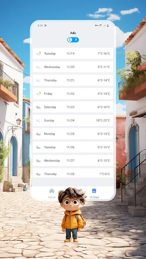 My weather butler Screenshot 2