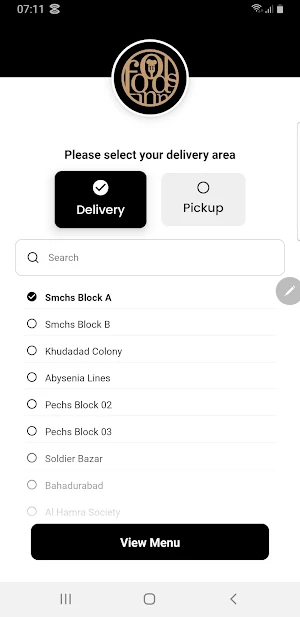 Foods Inn Screenshot 0