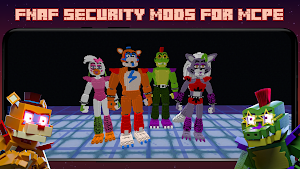 FNAF Breach Mods for Minecraft Screenshot 0