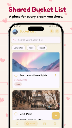 Our Bucket List - Couple App Screenshot 3
