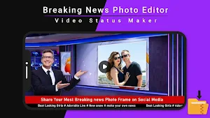 Breaking News Video Maker - Breaking Photos Maker Screenshot 2