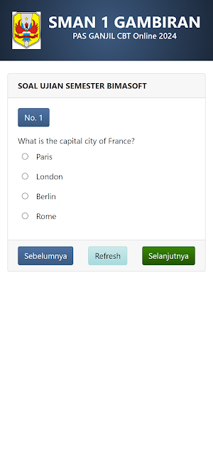 SMAN 1 GAMBIRAN Screenshot 1