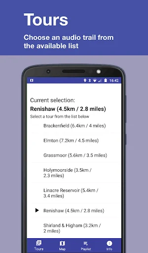 NE Derbyshire audio trails Screenshot 0