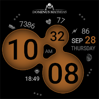DM037 Digital Watch Face