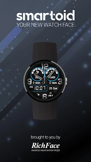 Smartoid WatchFace Screenshot 0