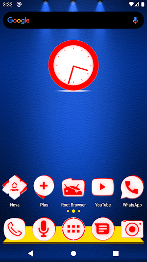 Inverted White Red Icon Pack Screenshot 0