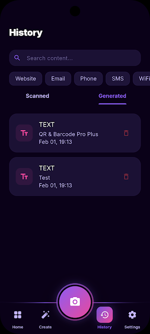 QR & Barcode Pro Plus Screenshot 3