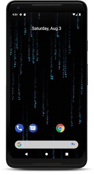 Matrix Live Wallpaper Screenshot 1