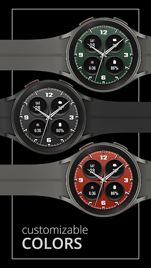 DADAM96 Analog Watch Face Screenshot 1
