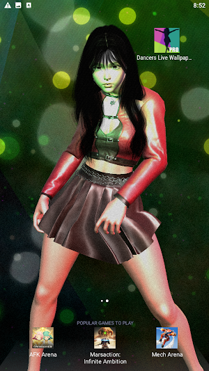 Dancers Live Wallpaper Pro Screenshot 0