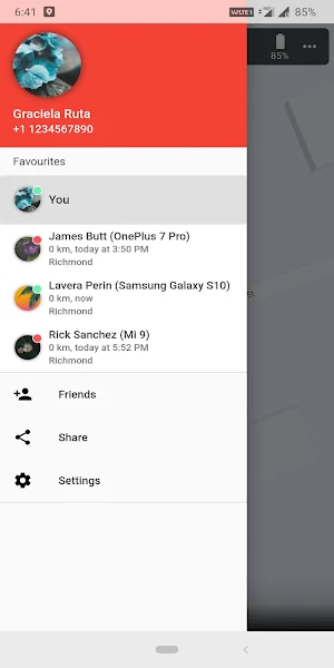 Find My Friends Screenshot 2