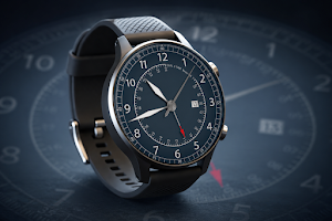 Aviator Dual Time Watch Face Screenshot 0