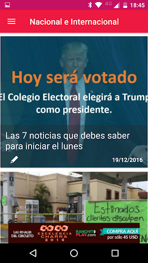 Ultra Noticias México Screenshot 0