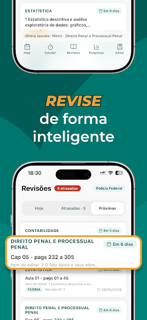 Cronograma de Estudo: Studere Screenshot 3
