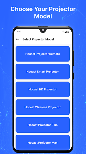 Hccast Projector Control App Screenshot 1