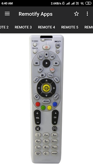 Controle Remoto Sky Screenshot 3