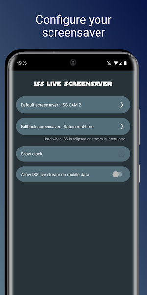ISS & Space Live Screensavers Screenshot 3