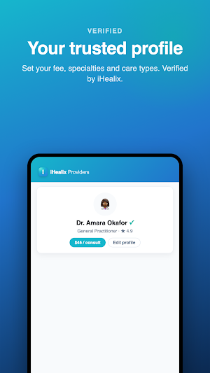 iHealix Providers Screenshot 0