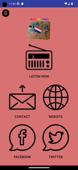 Radio Hollands Palet Screenshot 1
